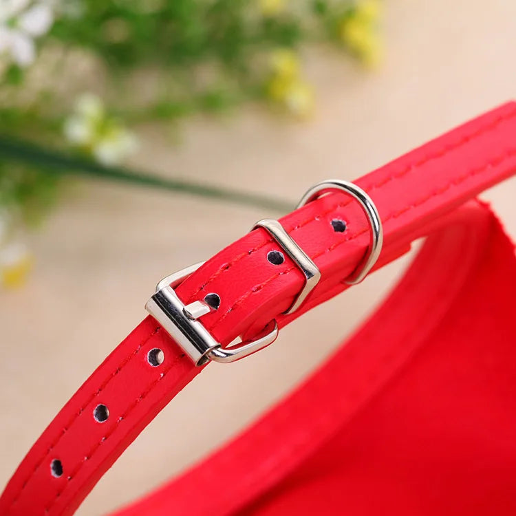 Bandana ajustável para animais de estimação, em tecido de malha de poliéster, lenço triangular para pescoço, ideal para cães e gatos de pequeno, médio e grande porte.